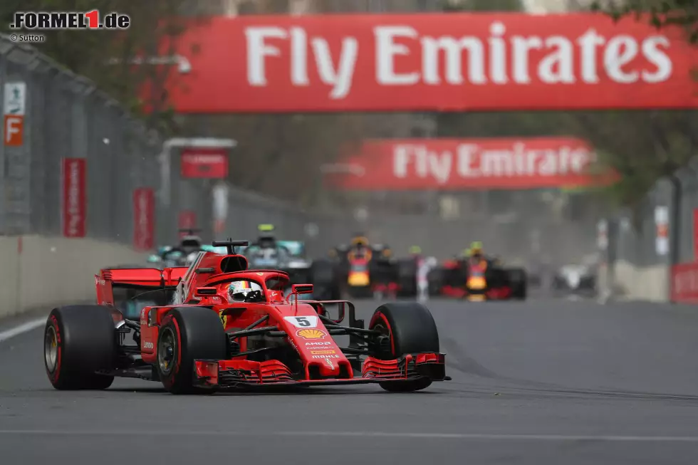 Foto zur News: Sebastian Vettel (Ferrari)