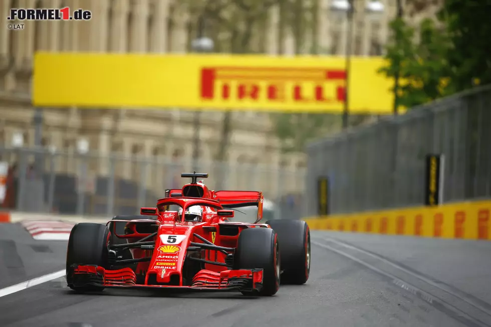 Foto zur News: Sebastian Vettel (Ferrari)