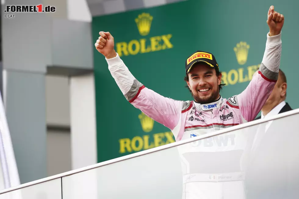 Foto zur News: Sergio Perez (Force India)