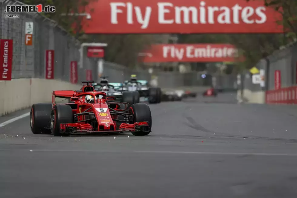 Foto zur News: Sebastian Vettel (Ferrari)