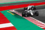 Foto zur News: Marcus Ericsson (Sauber) und Charles Leclerc (Sauber)