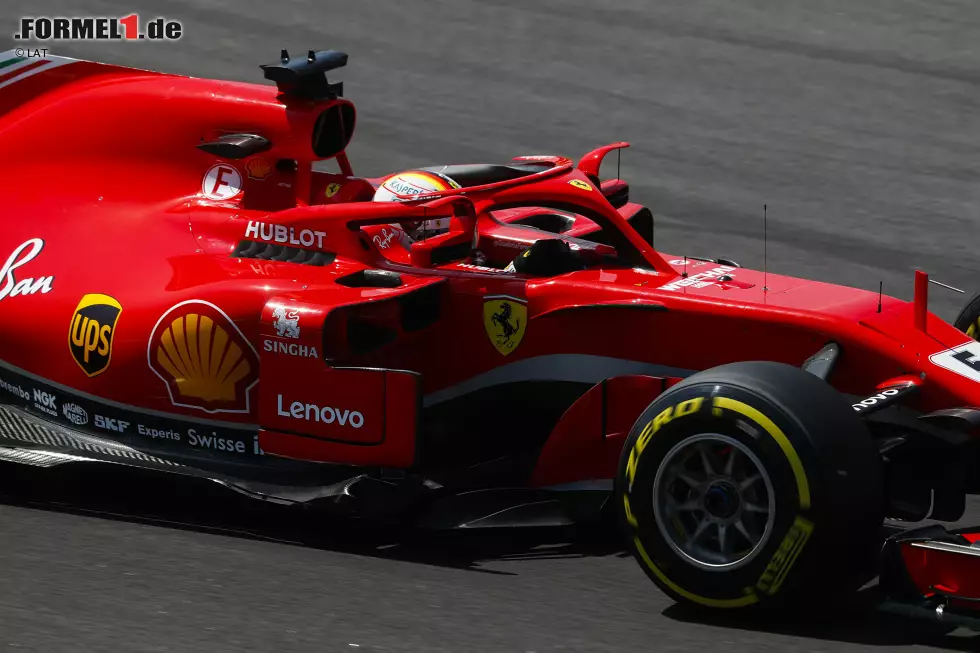 Foto zur News: Sebastian Vettel (Ferrari)