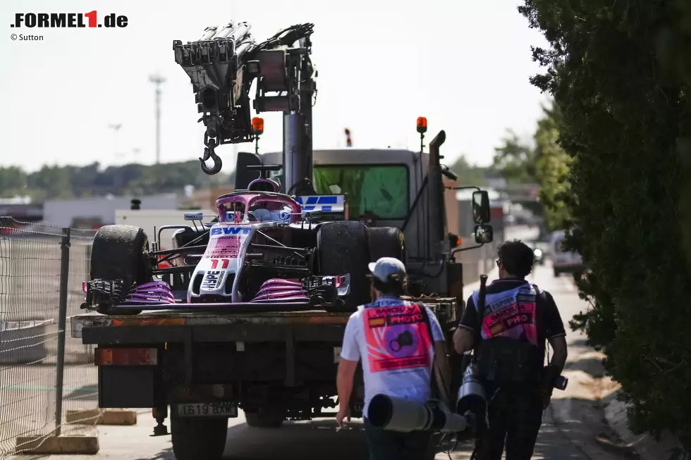 Foto zur News: Sergio Perez (Force India)