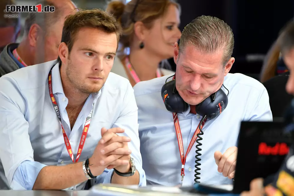 Foto zur News: Giedo van der Garde und Jos Verstappen