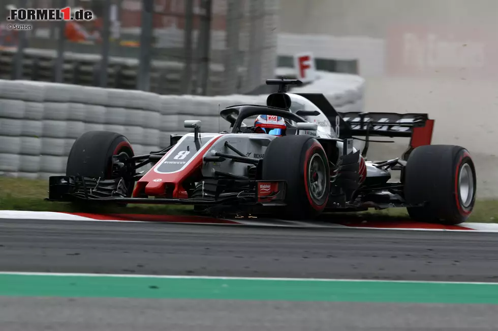 Foto zur News: Romain Grosjean (Haas)