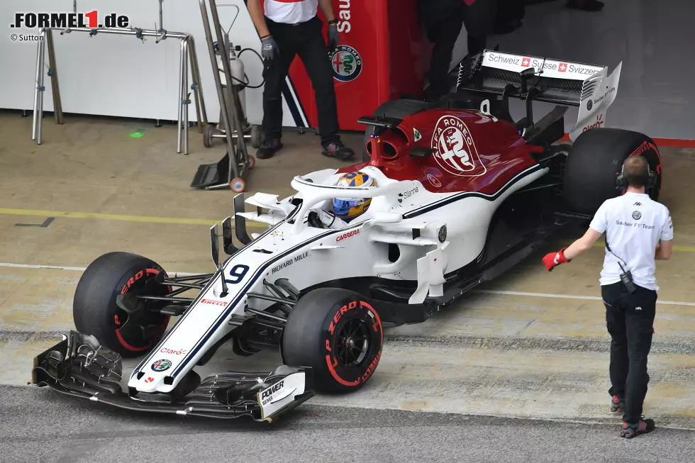 Foto zur News: Marcus Ericsson (Sauber)