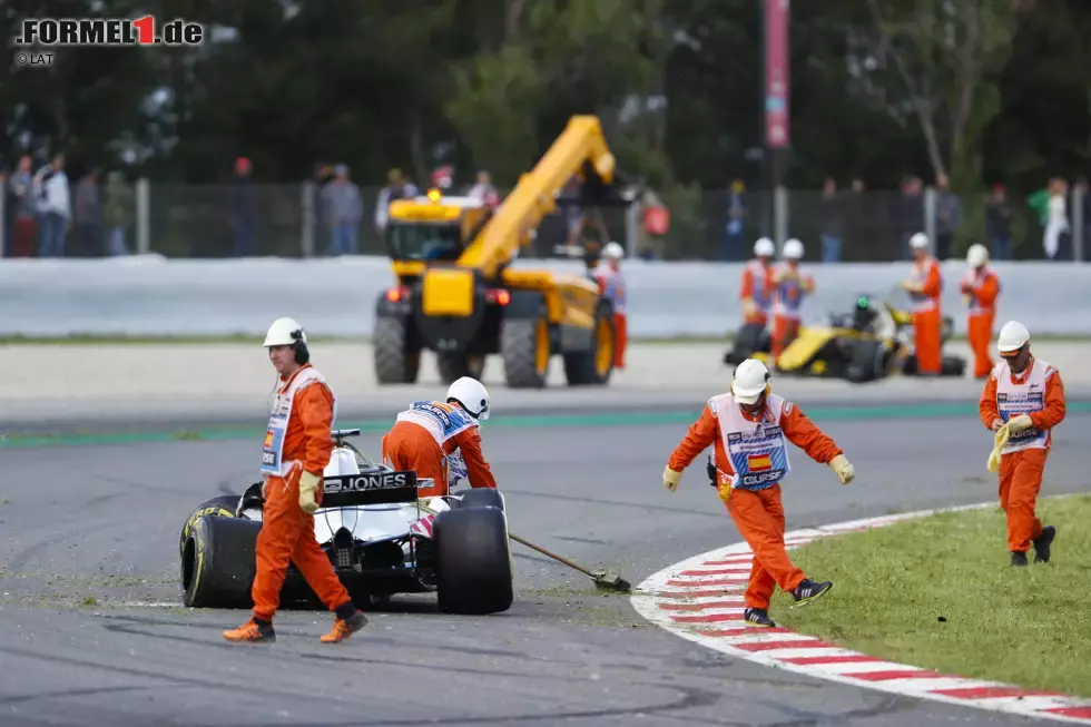 Foto zur News: Pierre Gasly (Toro Rosso), Romain Grosjean (Haas) und Nico Hülkenberg (Renault)