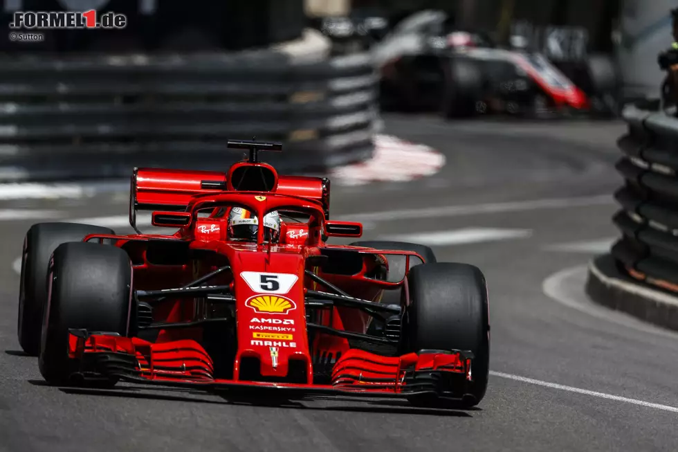 Foto zur News: Sebastian Vettel (Ferrari)