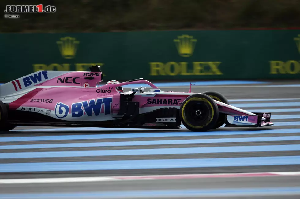 Foto zur News: Sergio Perez (Force India)