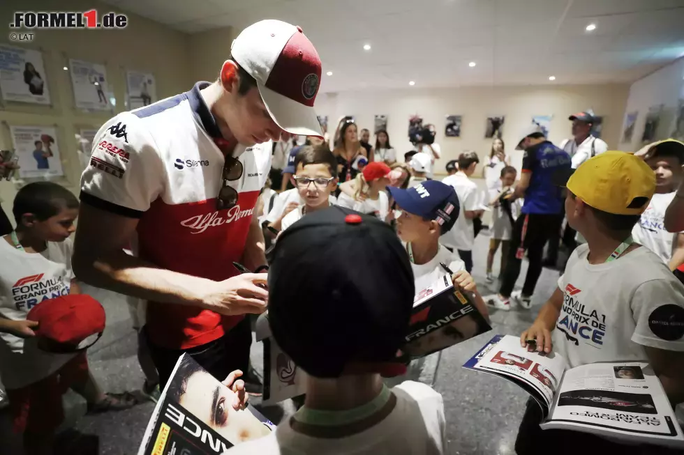 Foto zur News: Charles Leclerc (Sauber)