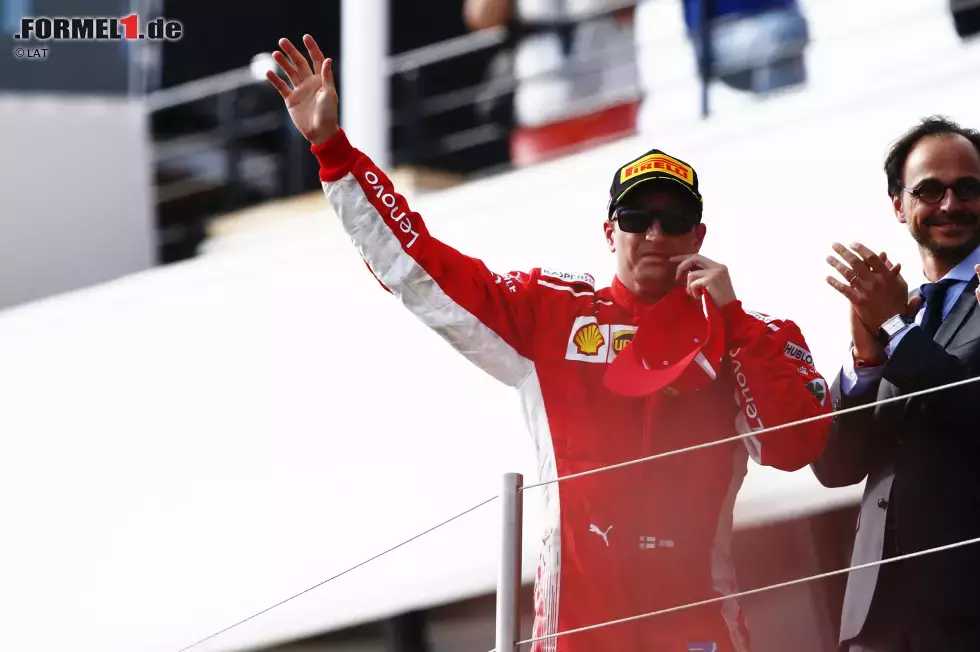 Foto zur News: Kimi Räikkönen (Ferrari)