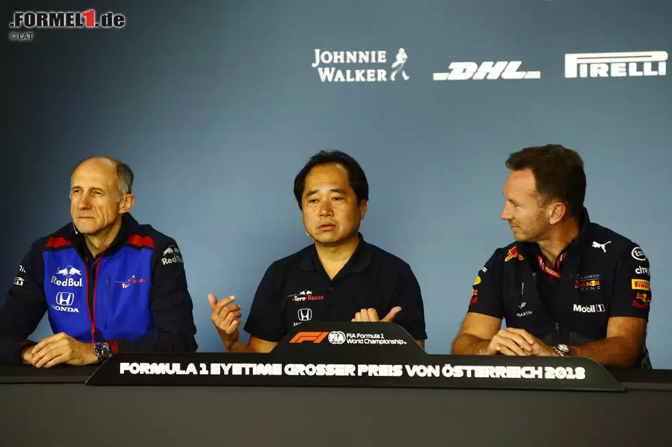 Foto zur News: Franz Tost und Christian Horner