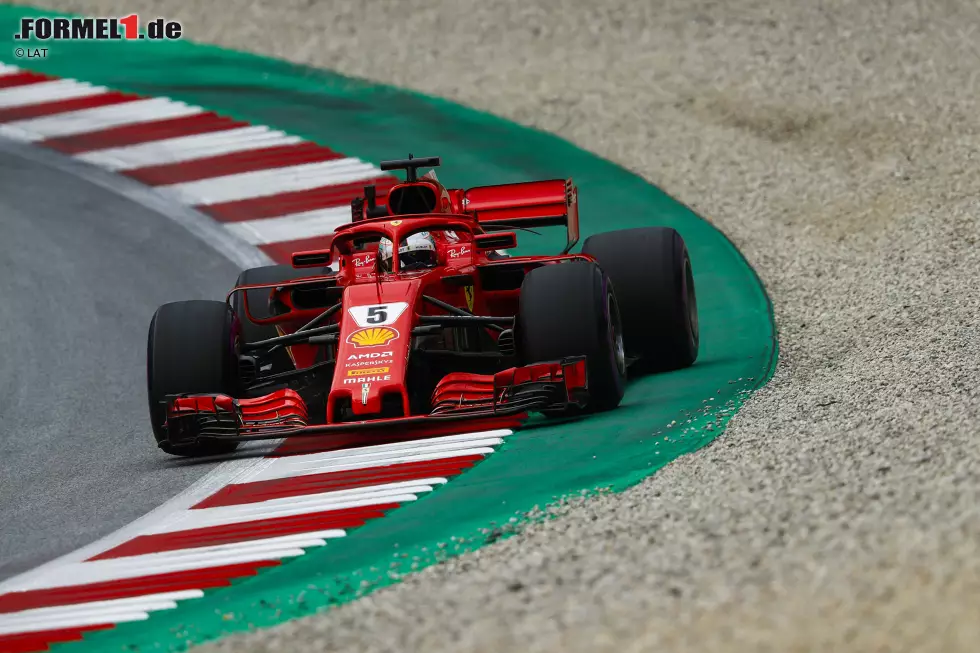 Foto zur News: Sebastian Vettel (Ferrari)