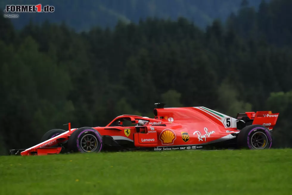 Foto zur News: Sebastian Vettel (Ferrari)