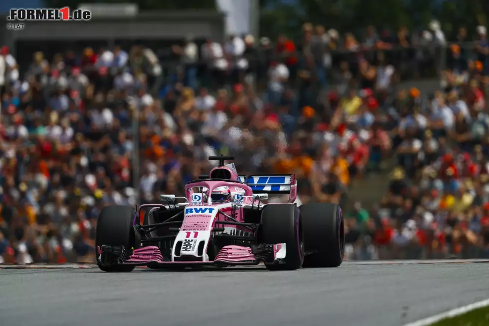 Foto zur News: Sergio Perez (Force India)