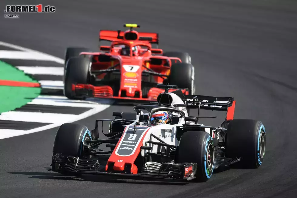 Foto zur News: Romain Grosjean (Haas)