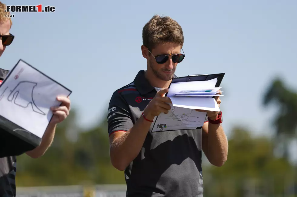 Foto zur News: Romain Grosjean (Haas)