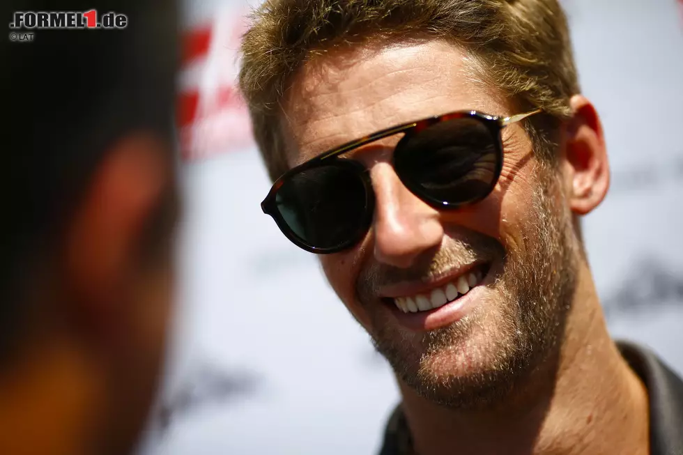 Foto zur News: Romain Grosjean (Haas)