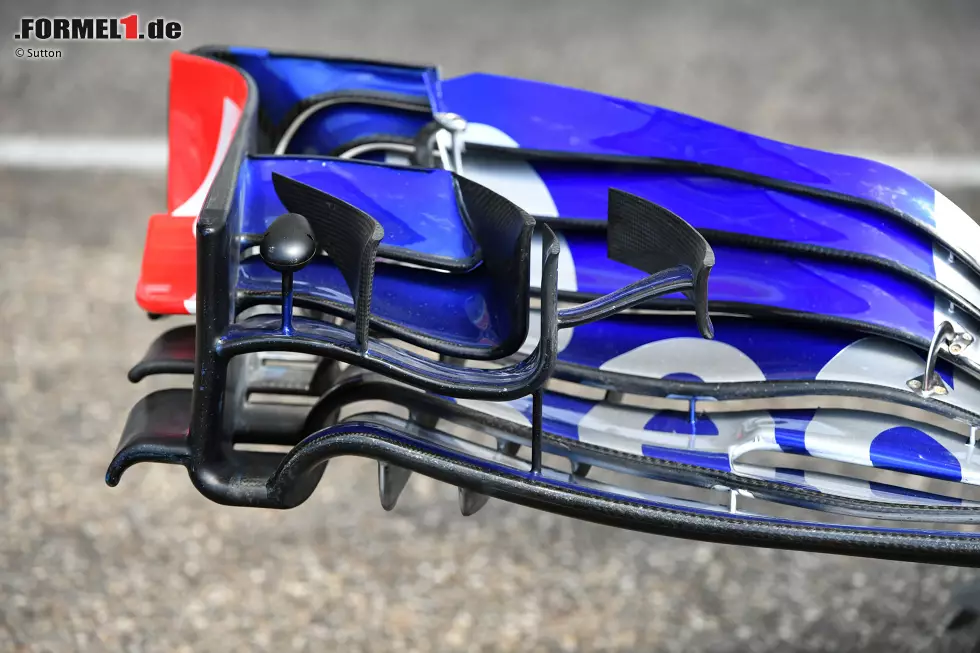 Foto zur News: Frontflügel des Toro Rosso