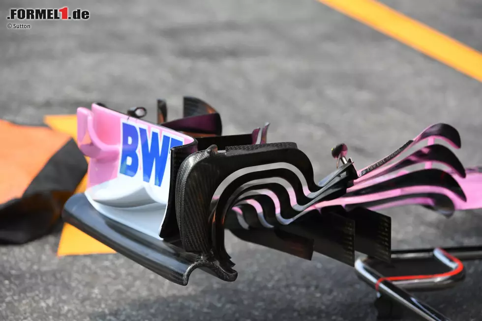 Foto zur News: Frontflügel Force India