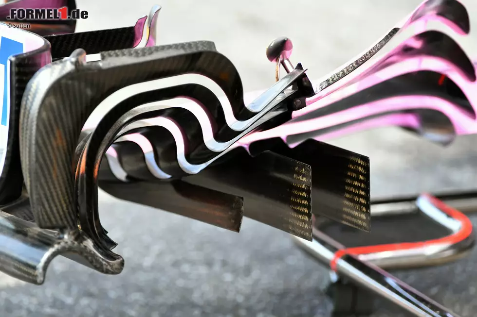 Foto zur News: Frontflügel Force India