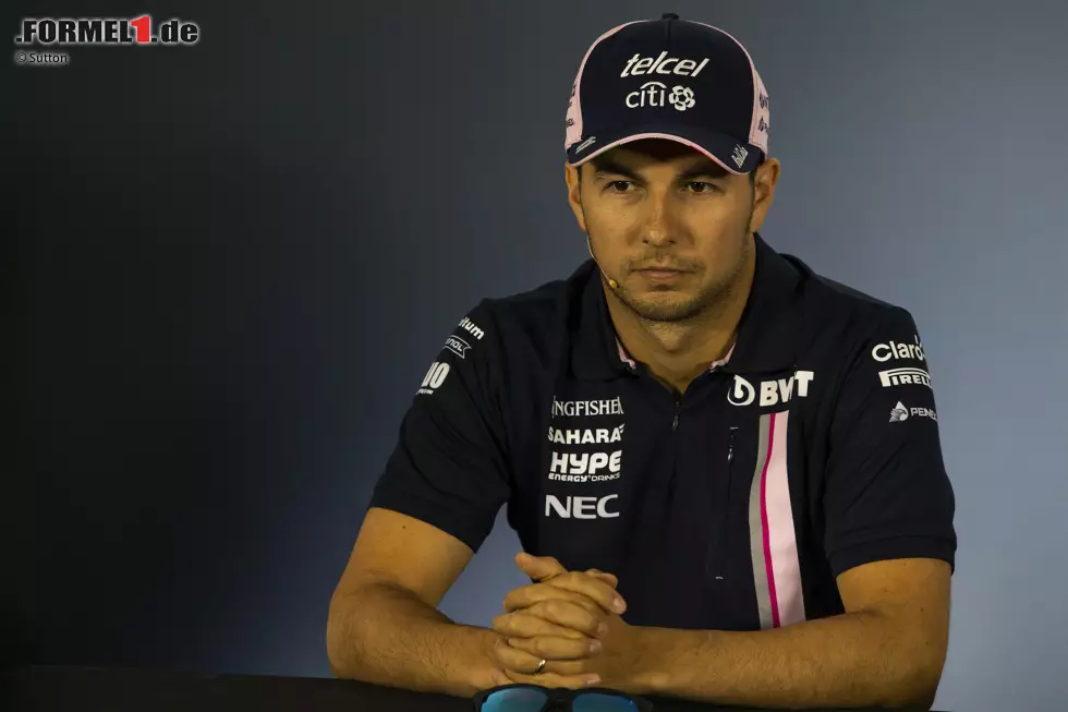 Foto zur News: Sergio Perez (Force India)