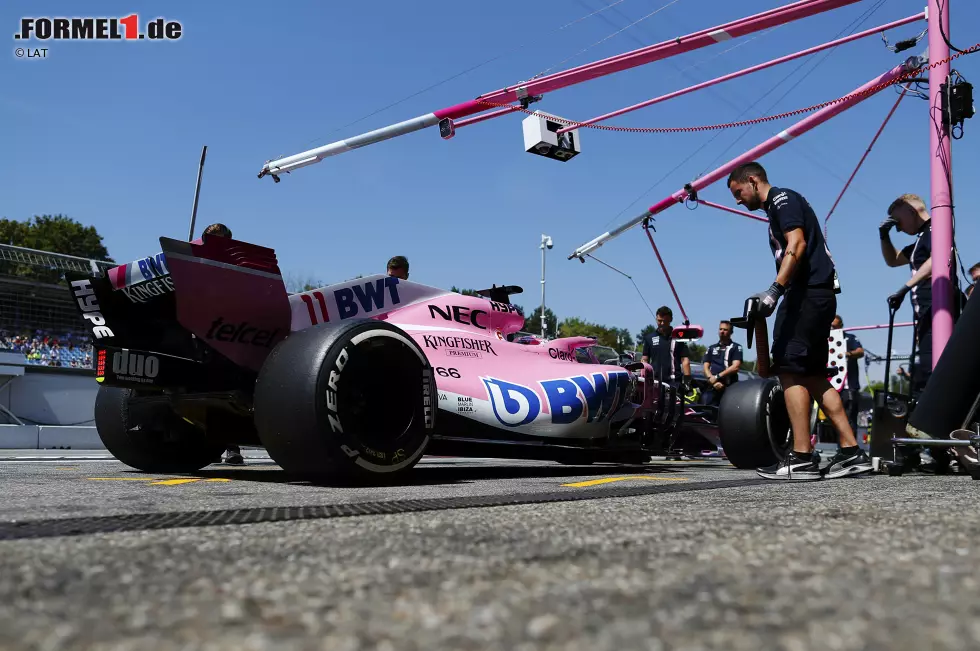 Foto zur News: Sergio Perez (Force India)