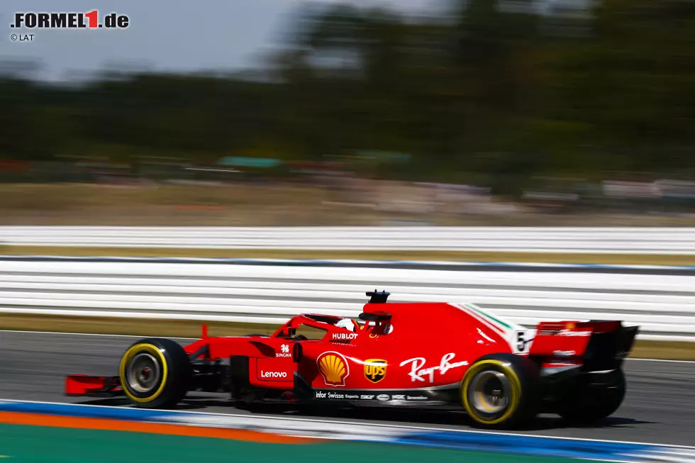 Foto zur News: Sebastian Vettel (Ferrari)