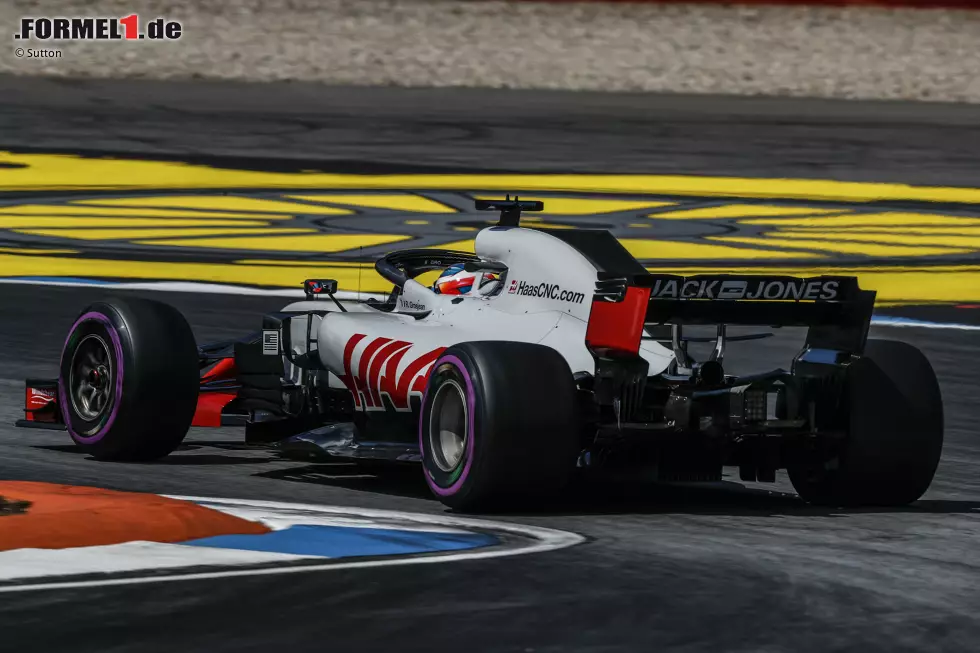 Foto zur News: Romain Grosjean (Haas)