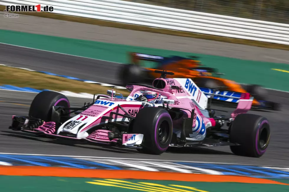 Foto zur News: Sergio Perez (Force India)