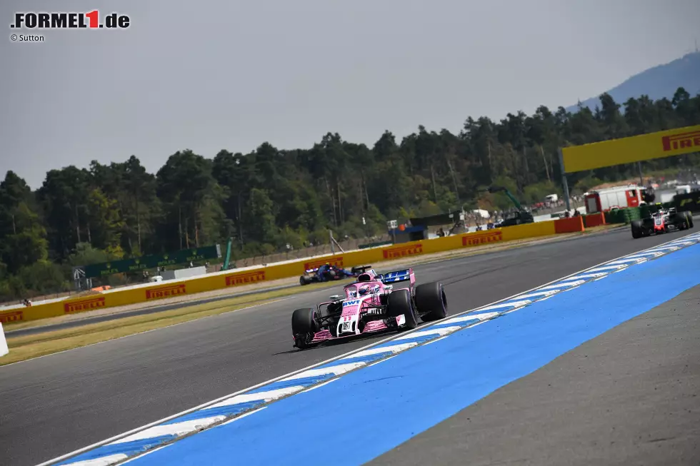 Foto zur News: Sergio Perez (Force India)