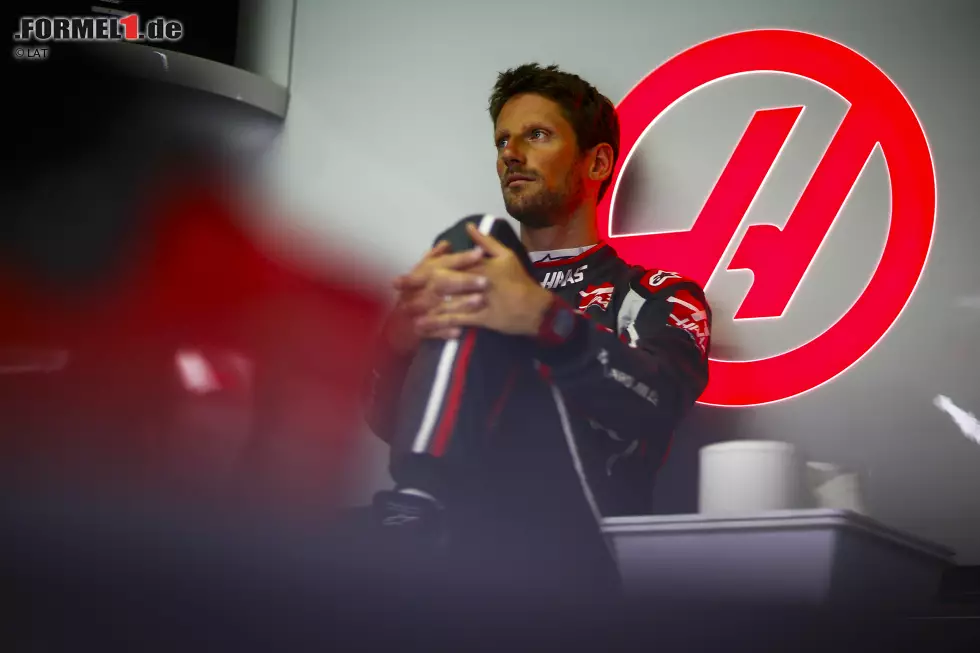 Foto zur News: Romain Grosjean (Haas)