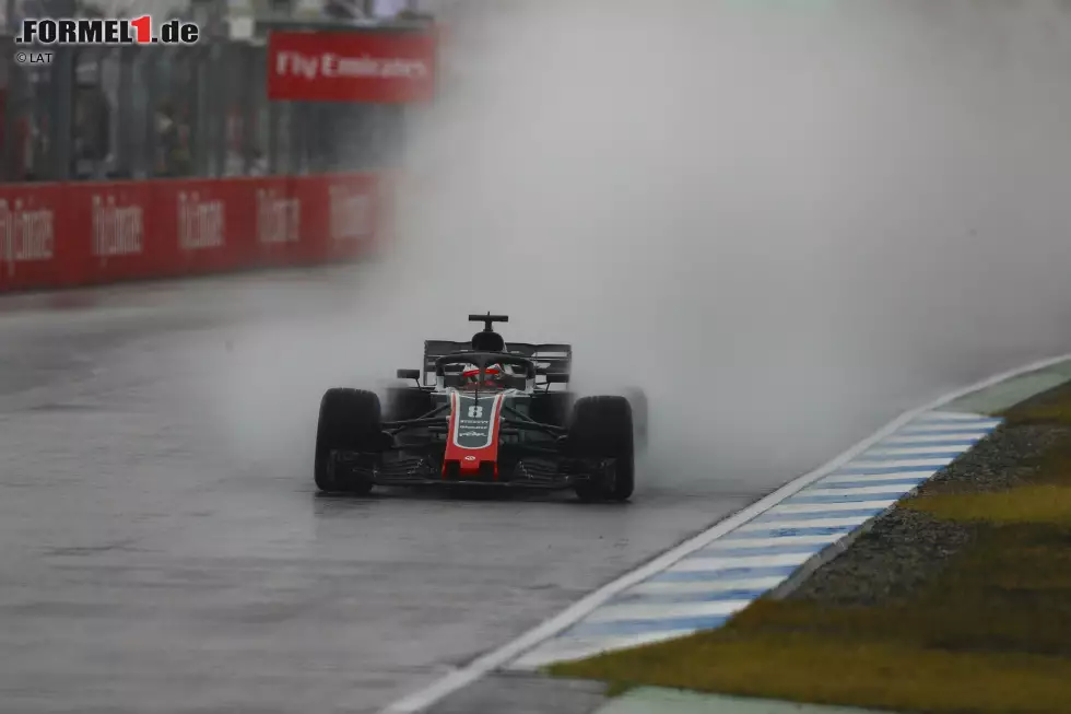 Foto zur News: Romain Grosjean (Haas)