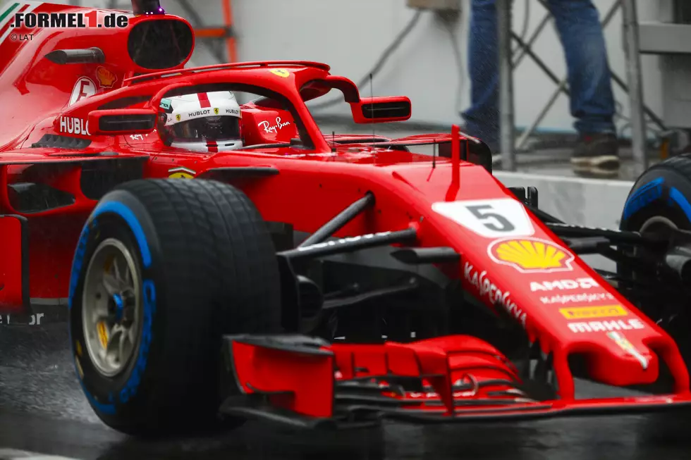 Foto zur News: Sebastian Vettel (Ferrari)