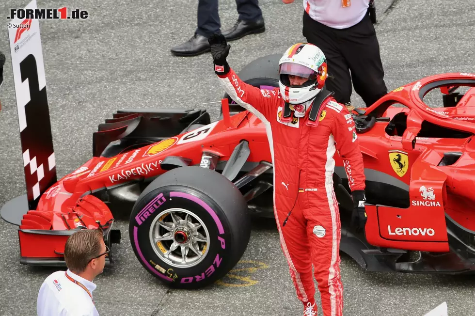 Foto zur News: Sebastian Vettel (Ferrari)