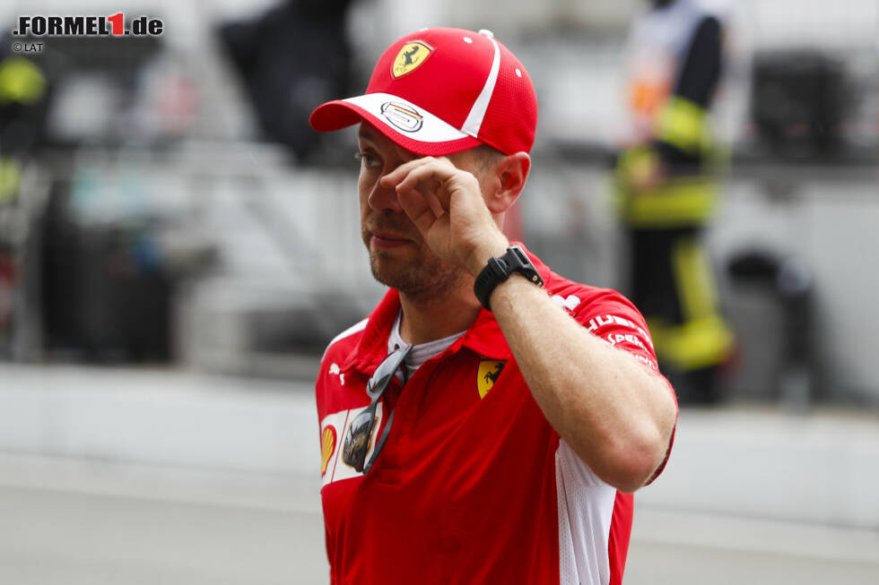 Foto zur News: Sebastian Vettel (Ferrari)