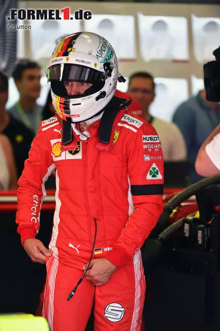 Foto zur News: Sebastian Vettel (Ferrari)