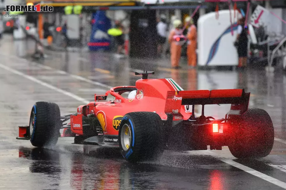 Foto zur News: Sebastian Vettel (Ferrari)