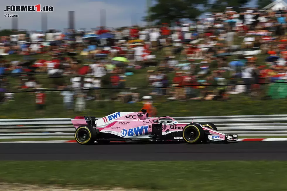 Foto zur News: Sergio Perez (Force India)