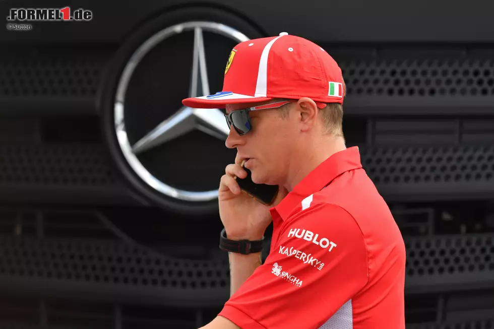 Foto zur News: Kimi Räikkönen (Ferrari)