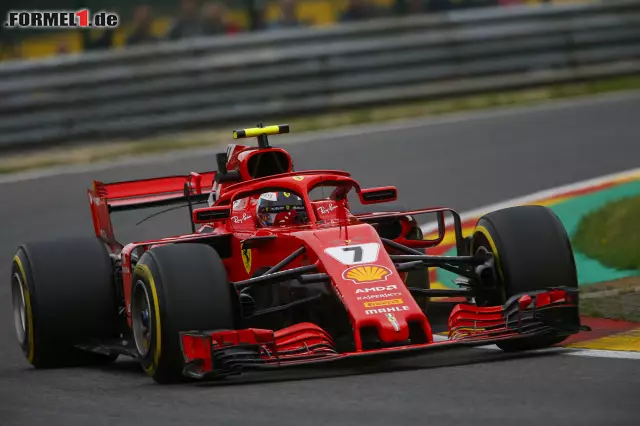 Foto zur News: Kimi Räikkönen war es, der den Rekord zurück ins Formel-1-Fahrerlager holte: 1:41.627 Minuten in Q2...