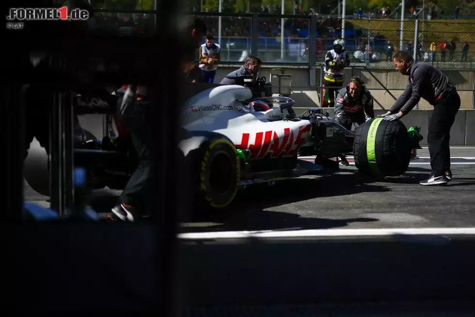 Foto zur News: Romain Grosjean (Haas)