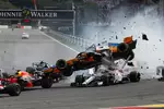 Foto zur News: Fernando Alonso (McLaren), Charles Leclerc (Sauber) und Nico Hülkenberg (Renault)