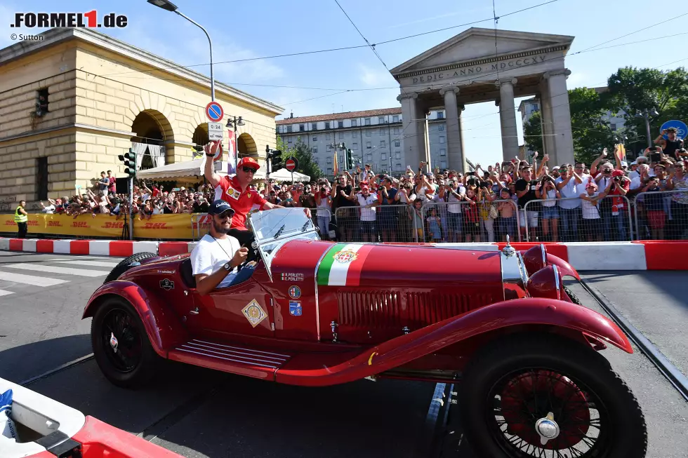 Foto zur News: Kimi Räikkönen (Ferrari)