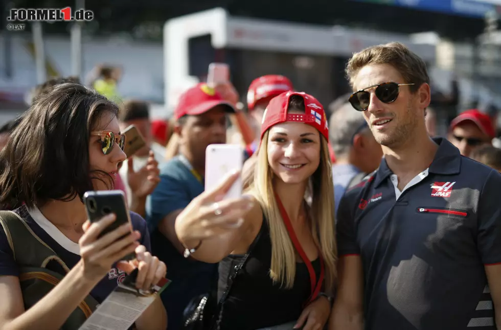 Foto zur News: Romain Grosjean (Haas)