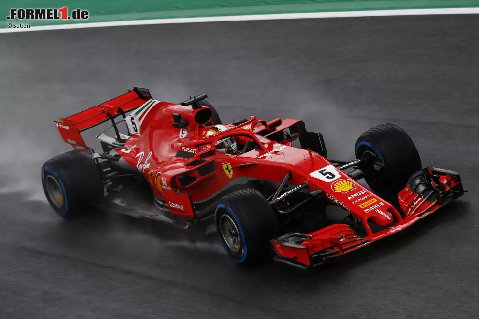 Foto zur News: Sebastian Vettel (Ferrari)