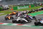 Foto zur News: Sergei Sirotkin (Williams), Pierre Gasly (Toro Rosso), Fernando Alonso (McLaren) und Sergio Perez (Racing Point)