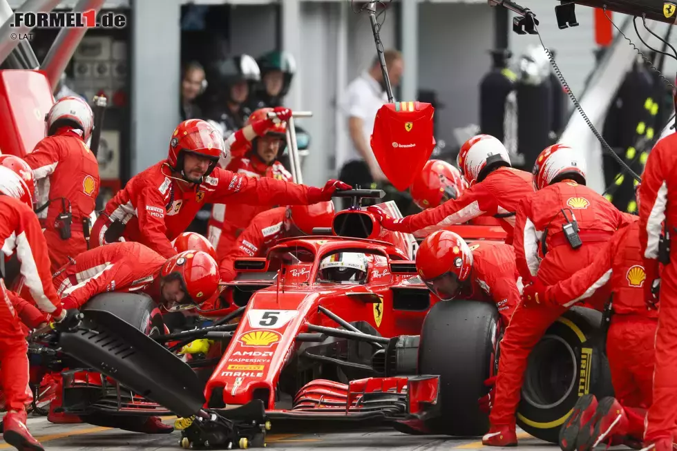 Foto zur News: Sebastian Vettel (Ferrari)