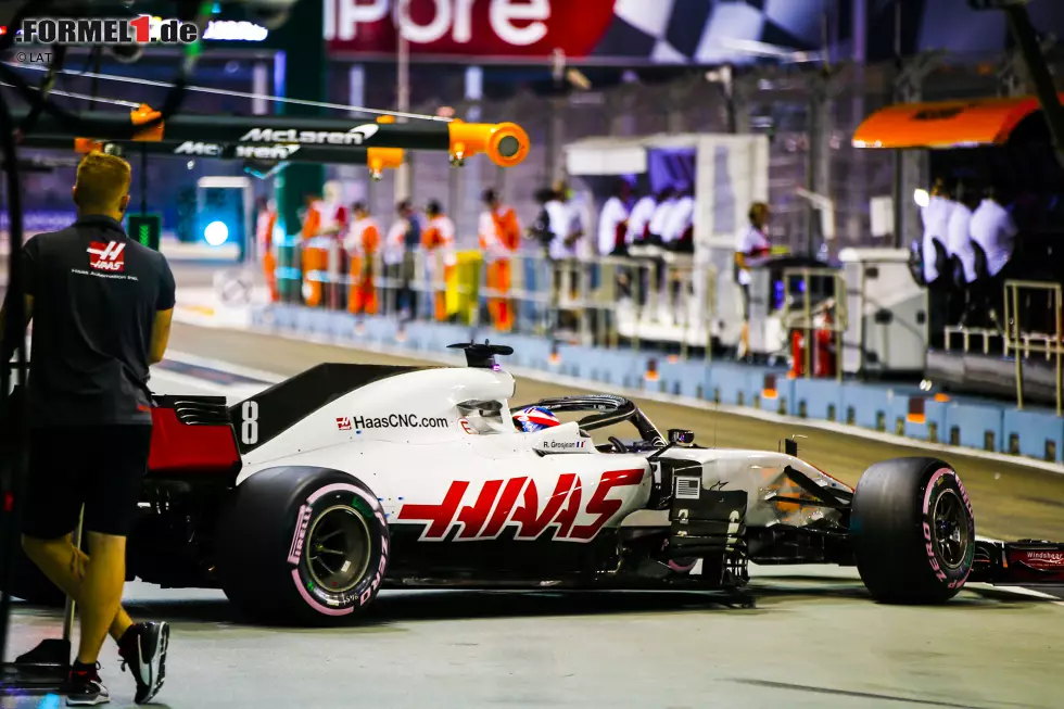 Foto zur News: Romain Grosjean (Haas)