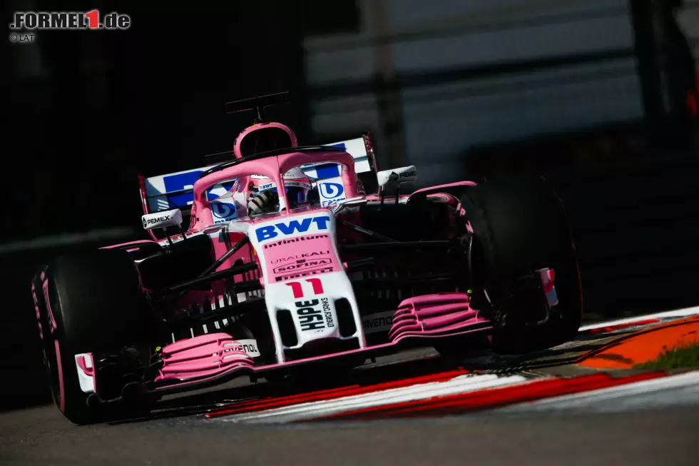 Foto zur News: Sergio Perez (Racing Point)